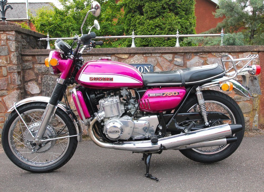 Suzuki GT750 Show Winning 1972 Suzuki GT750J » The Motorcycle Broker